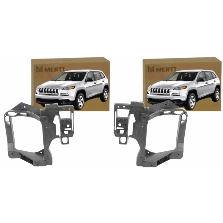 OKULARY WSPORNIKI LAMPY PRZÓD PRAWY LEWY JEEP CHEROKEE V KL 2014-2018 KPL