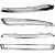 VOLVO XC90 2007-2015 RAMKA ATRAPY ZDERZAKA CHROMOWA LISTWA SREBRNA 30698143