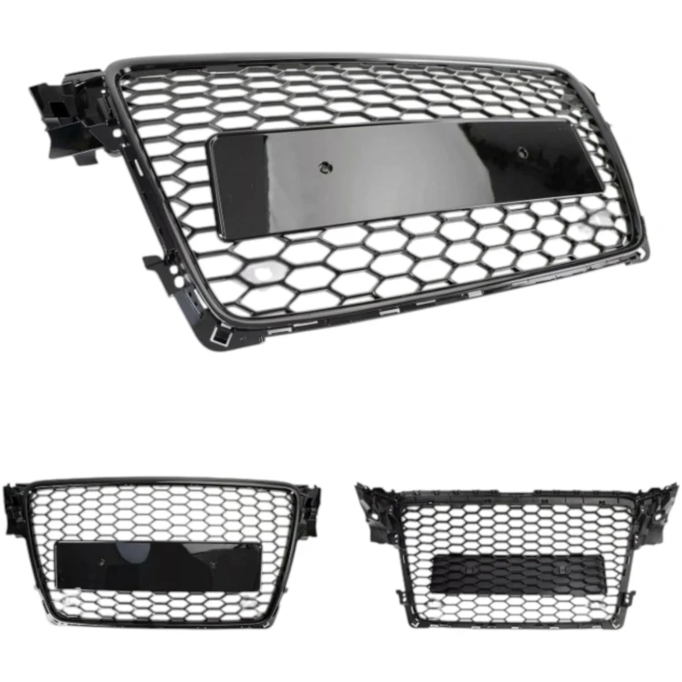 Grill Audi A4 B8 LIFT 12-15 RS4 look czarny połysk atrapa Audi A4 B8.5 RS4