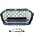 Atrapa zderzaka grill AUDI A3 8V Lift 16-20R RS LOOK PDC CZARNY POŁYSK