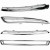 VOLVO XC90 (07-15) RAMKA ATRAPY W ZDERZAK CHROMOWA SREBRNA 30698143 NOWA