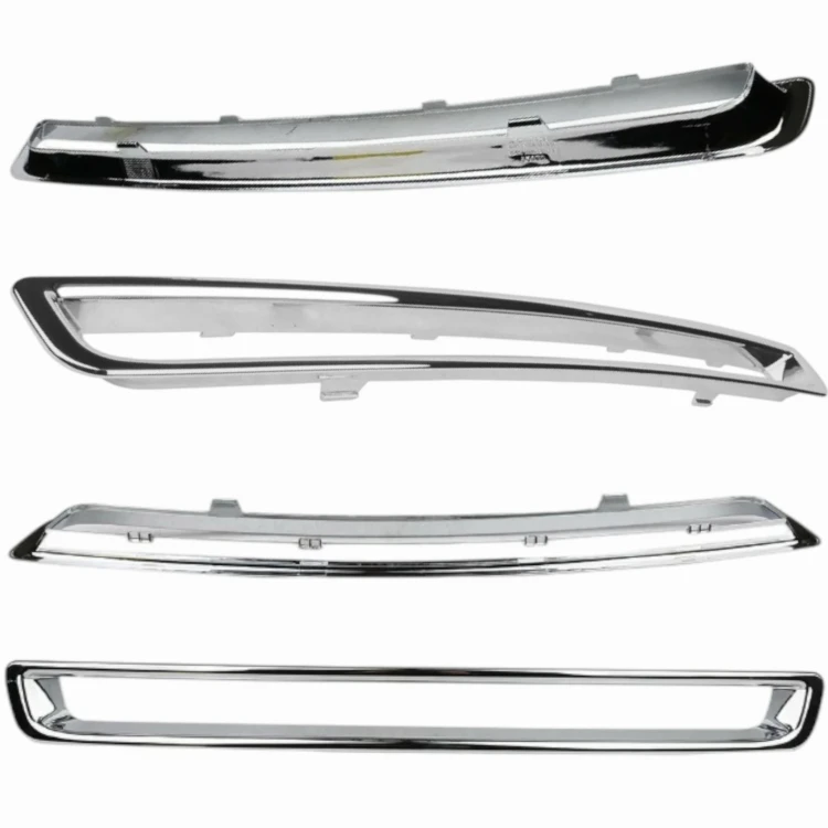 VOLVO XC90 (07-15) RAMKA ATRAPY W ZDERZAK CHROMOWA SREBRNA 30698143 NOWA