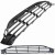 VOLVO V40 II 2 12-19 KRATKA ATRAPA ZDERZAKA PRZEDNIEGO CZARNA 31283743