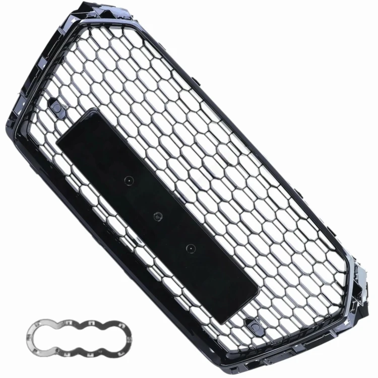 GRILL ATRAPA AUDI A4 B9 2015 2016 2017 2018 2019 RS4 WZÓR PLASTER MIODU