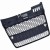 Atrapa zderzaka grill AUDI A4 B7 04-07 plaster miodu CZARNY POŁYSK RS LOOK