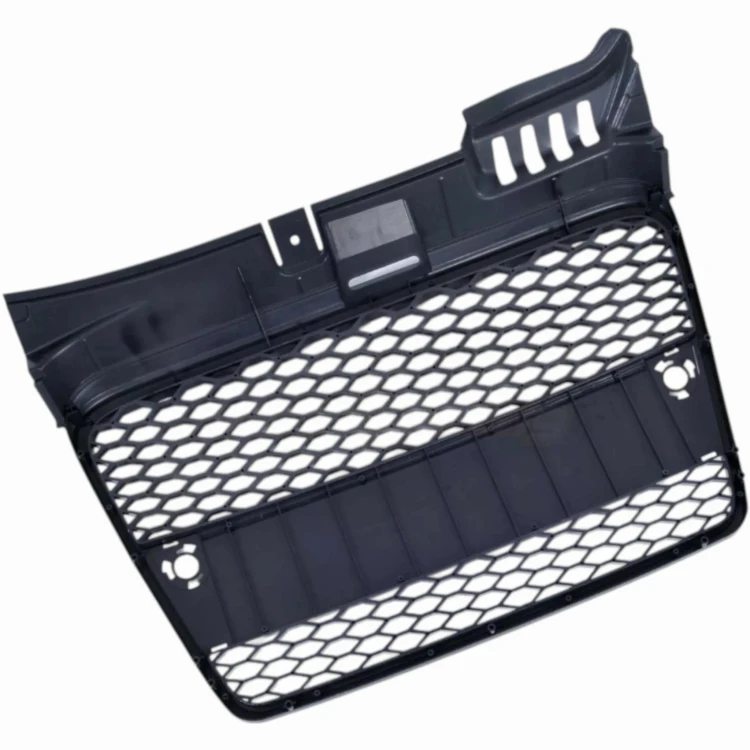 Atrapa zderzaka grill AUDI A4 B7 04-07 plaster miodu CZARNY POŁYSK RS LOOK