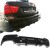 BMW E90 E91 04-12 SPOILER TYLNY ZDERZAKA M PAKIET 2004-2012 CZARNY POŁYSK