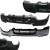 BMW E90 E91 04-12 SPOILER TYLNY ZDERZAKA M PAKIET 2004-2012 CZARNY POŁYSK
