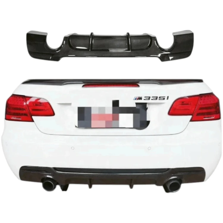 Dyfuzor BMW E92 E93 2005-2013 M3 Performance czarny połysk dyfuzor zderzaka