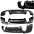 Dyfuzor BMW E92 E93 2005-2013 M3 Performance czarny połysk dyfuzor zderzaka