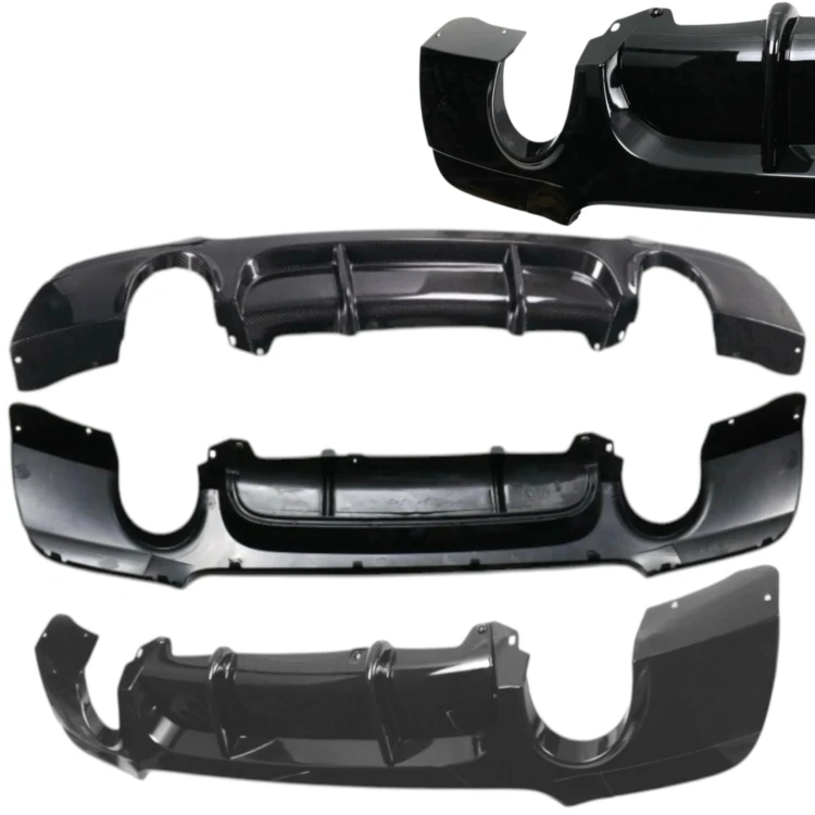 Dyfuzor BMW E92 E93 2005-2013 M3 Performance czarny połysk dyfuzor zderzaka