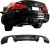Dyfuzor BMW E92 E93 2005-2013 M3 Performance czarny połysk dyfuzor zderzaka