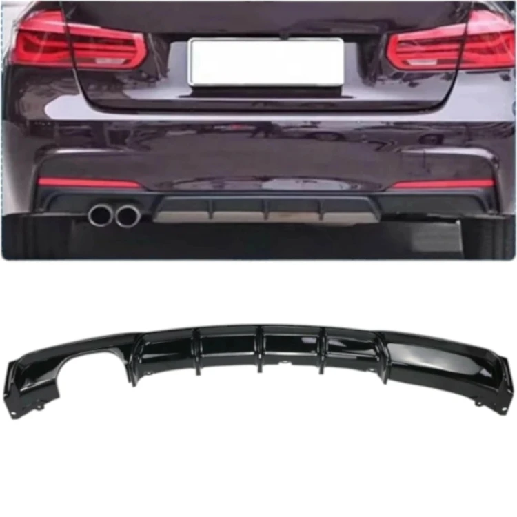 BMW F30 F31 DYFUZOR SPOILER DOKŁADKA DWURURKA 320 CYLINDRY PODWÓJNY WYDECH