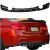 BMW F30 F31 11-18 DYFUZOR SPOILER DOKŁADKA CYLINDRY pojedynczy WYDECH duet