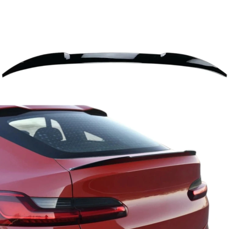 LOTKA SPOILER DOKŁADKA TYLNA 2018+ CZARNY POŁYSK BMW X4 G02 X4M F98