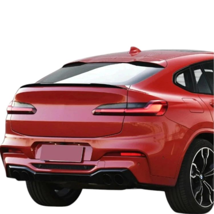 LOTKA SPOILER DOKŁADKA TYLNA 2018+ CZARNY POŁYSK BMW X4 G02 X4M F98