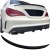 Lotka Spoiler Czarny Połysk Dokładka Mercedes CLA W117 Benz C117 2013-2019