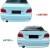 BMW 5 E60 01-10 SPOILER LOTKA M4 LOOK TYŁ SPOJLER KLAPY BAGAŻNIKA DOKŁADKA