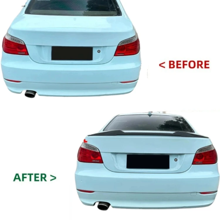 BMW 5 E60 01-10 SPOILER LOTKA M4 LOOK TYŁ SPOJLER KLAPY BAGAŻNIKA DOKŁADKA