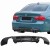 BMW E92 E93 2005-2013 DYFUZOR TYLNY ZDERZAKA M PAKIET CZARNY 335 LOOK