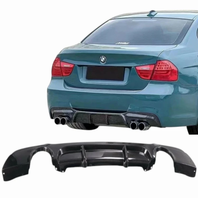 BMW E92 E93 2005-2013 DYFUZOR TYLNY ZDERZAKA M PAKIET CZARNY 335 LOOK