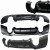 BMW E92 E93 2005-2013 DYFUZOR TYLNY ZDERZAKA M PAKIET CZARNY 335 LOOK