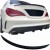 Mercedes Benz CLA W117 C117 2013-2019 Lotka Spoiler Czarny Połysk Dokładka