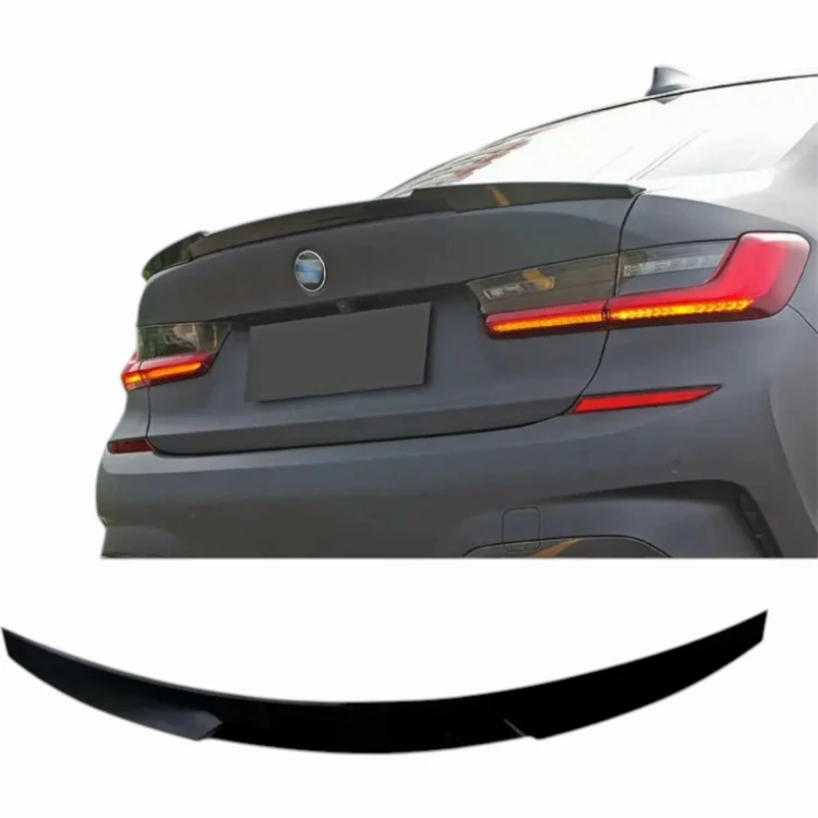 M3 Spoiler Lotka Look Czarny Połysk Spojler Dokładka na Klapę BMW G20 18-