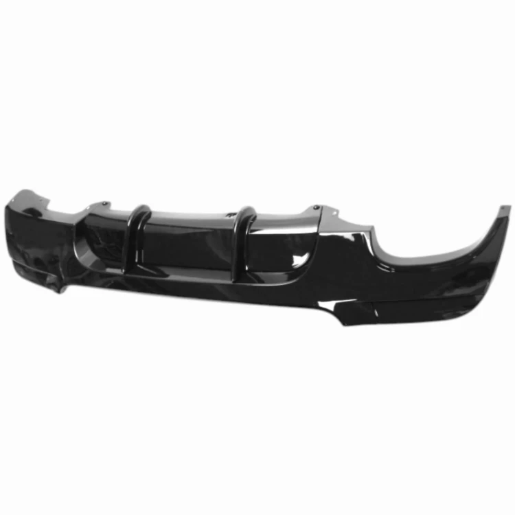 DYFUZOR TYLNY ZDERZAKA M PAKIET 2004-2012 CZARNY POŁYSK DLA BMW E90 E91
