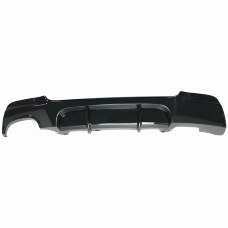 DYFUZOR TYLNY ZDERZAKA M PAKIET 2004-2012 CZARNY POŁYSK DLA BMW E90 E91