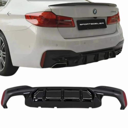 DYFUZOR spoiler spojler zderzaka tył DOKŁADKA BMW 5 G30 G31 17-23