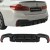 DYFUZOR spoiler spojler zderzaka tył DOKŁADKA BMW 5 G30 G31 17-23