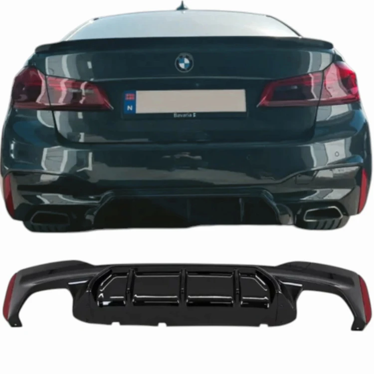 DYFUZOR spoiler spojler zderzaka tył DOKŁADKA BMW 5 G30 G31 17-23