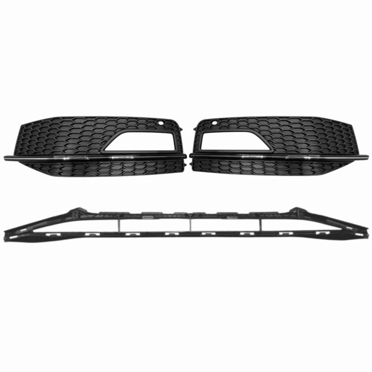 KPL x2 KRATKA ZDERZAKA PRAWA + LEWA atrapa halogenu Audi A4 B8 11-15 S-Line