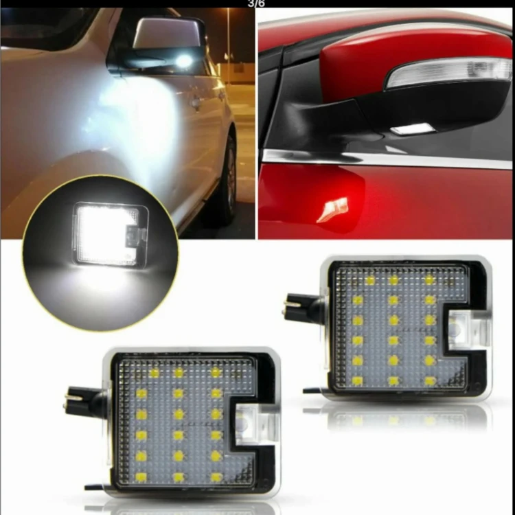 Ford Mondeo MK4 Kuga C-MAX S-MAX Focus Lampki LED podświetlenie lusterek
