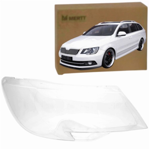 Skoda Superb 2 II 2013-2015 KLOSZ PRAWY szkło reflektora lampa