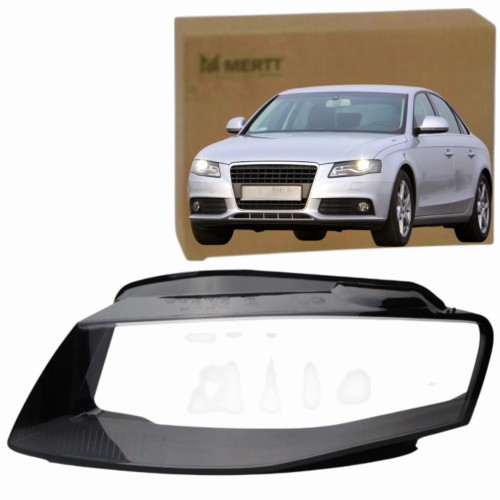 LEWY nowy KLOSZ Reflektora przedniego szkło AUDI A4 B8 S4 2008-2011