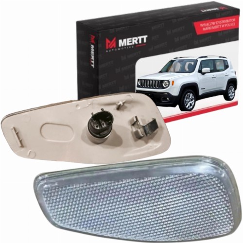 ODBLASK PRAWY NA BŁOTNIKU BIAŁY 53390025 JEEP RENEGADE 2014-2018