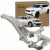 JEEP GRAND CHEROKEE WK2 DURANGO 2016-2021 ZWROTNICA LEWA PRZÓD ALUMINIUM