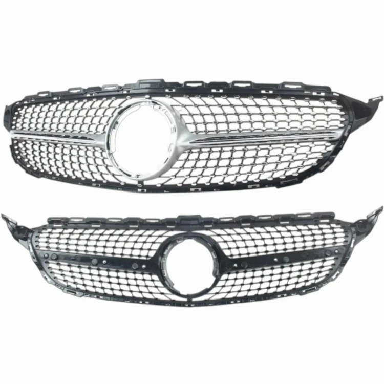 GRILL ATRAPA PRZÓD CHŁODNICY DIAMOND CHROM MERCEDES C W205 LIFT 2019-2021