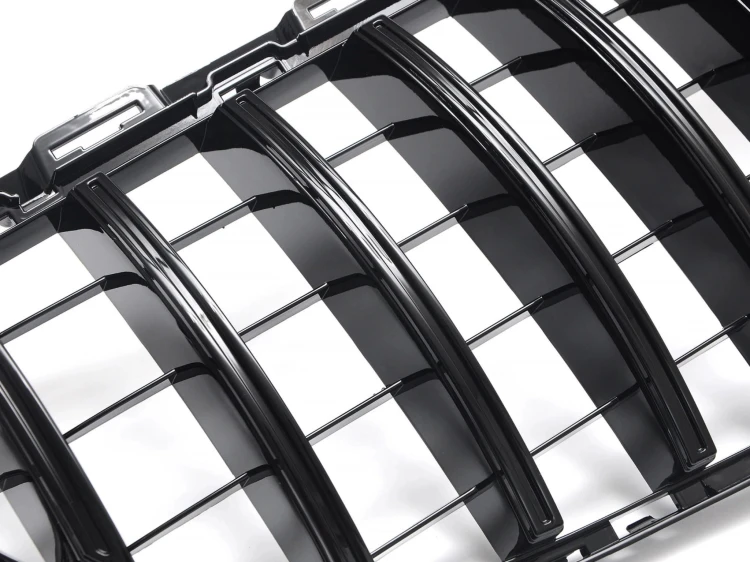 MERCEDES C W205 13-18 GRILL ATRAPA PRZÓD CHHŁODNICY PANAMERICANA BLACK