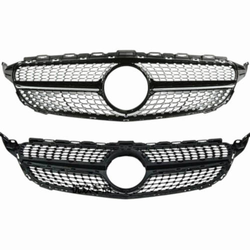 GRILL ATRAPA PRZÓD CHHŁODNICY DIAMOND CHROM MERCEDES C W205 13-18