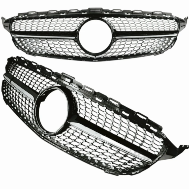 GRILL ATRAPA PRZÓD CHHŁODNICY DIAMOND CHROM MERCEDES C W205 13-18