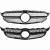 MERCEDES C W205 13-18 GRILL ATRAPA PRZÓD CHHŁODNICY DIAMOND CHROM
