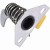 RYGIEL ZACZEP MASKI POKRYWY SILNIKA BMW 3 E90 E91 2004- 51237073916