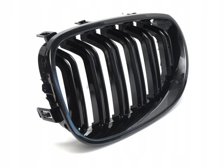 Grill Atrapa Nerki Pakiet Kratka Połysk Czarna do BMW E60 E61 M