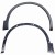 LISTWY NAKŁADKI BŁOTNIKA LEWA + PRAWA NISSAN QASHQAI J10 2007-2014 KOMPLET