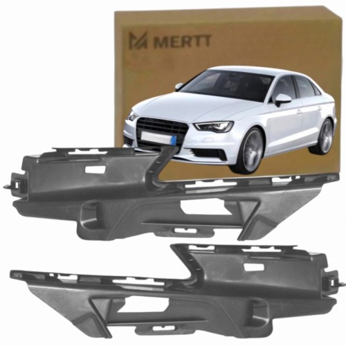KPL x2 Uchwyt LEWY PRAWY ślizg zderzaka mocowanie wspornik AUDI A3 8V 16-20