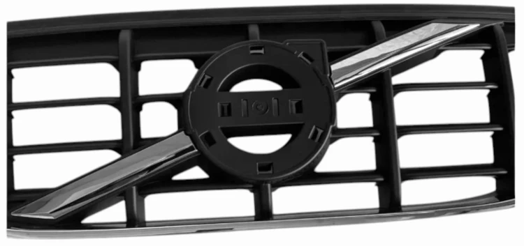 PASUJE DO VOLVO XC60 2008-2013 Grill ATRAPA PRZÓD kratka CHROM POŁYSK