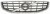 PASUJE DO VOLVO S60 V60 2010-2013 GRILL atrapa środkowa Chrom połysk nowy